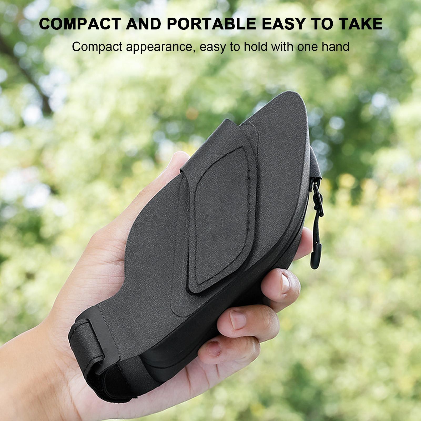Saddle Bag Under Seat - 0.25L TPU 방수 자전거 안장 가방,