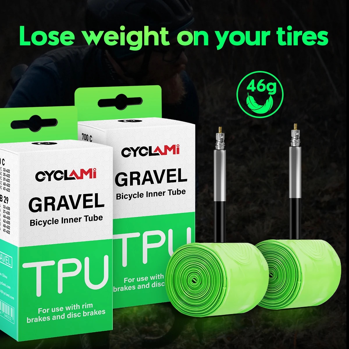 CYCLAMI 초경량 도로 MTB 29 자전거 TPU  - Inner Tube 700C 리뷰 및 가격