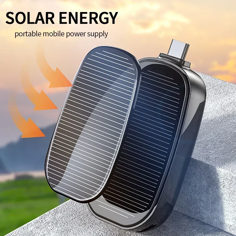 1200mAh 태양광 미니 보조배터리 키체인 휴대용 충 - Usb Charger Dynamo 리뷰 및 가격