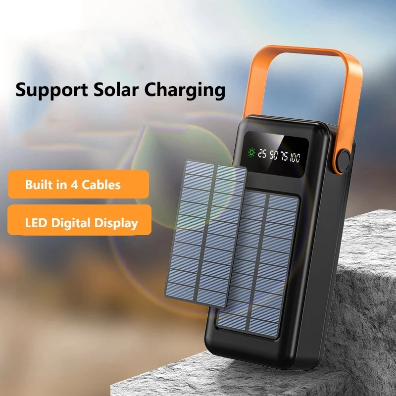 100000mAh 파워뱅크 휴대용 충전기, 태양광 패널 - Usb Charger Dynamo 리뷰 및 가격