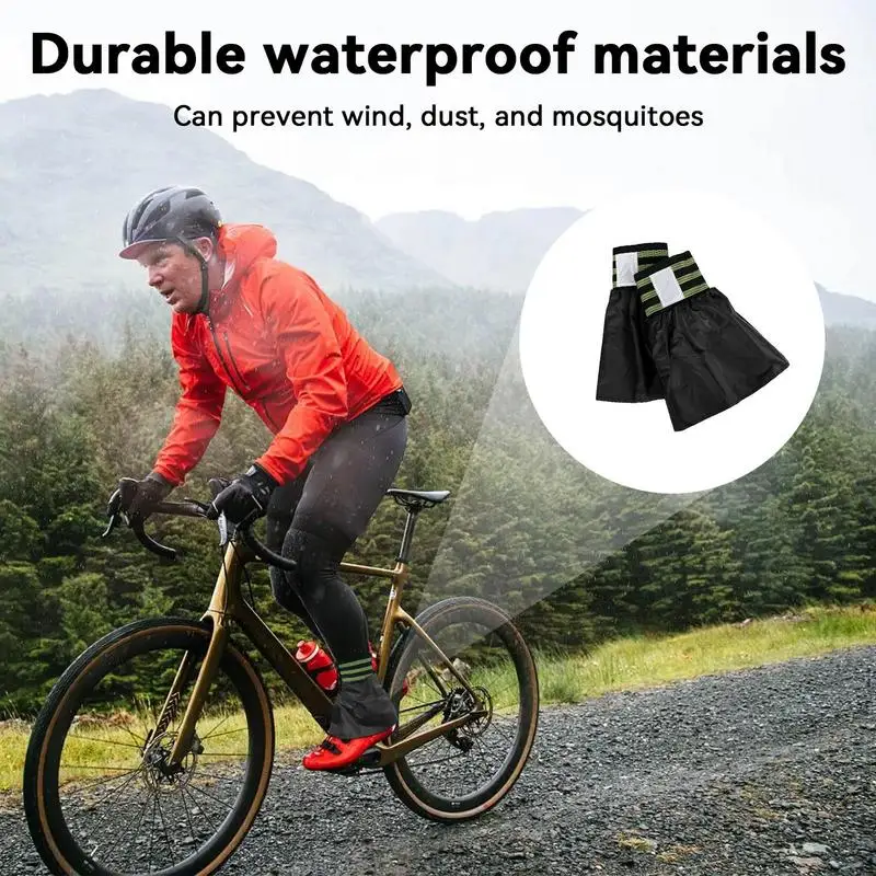 남성용 방수 레그 게이터, 로우컷 통기성 부츠 커버,  - Cycling Commuter Shoes 리뷰 및 가격