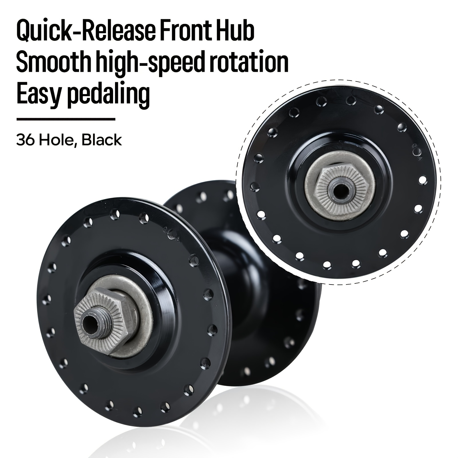 전기 자전거 퀵 릴리스 프론트 허브 36홀 100mm  - Dynamo Hub Front 리뷰 및 가격