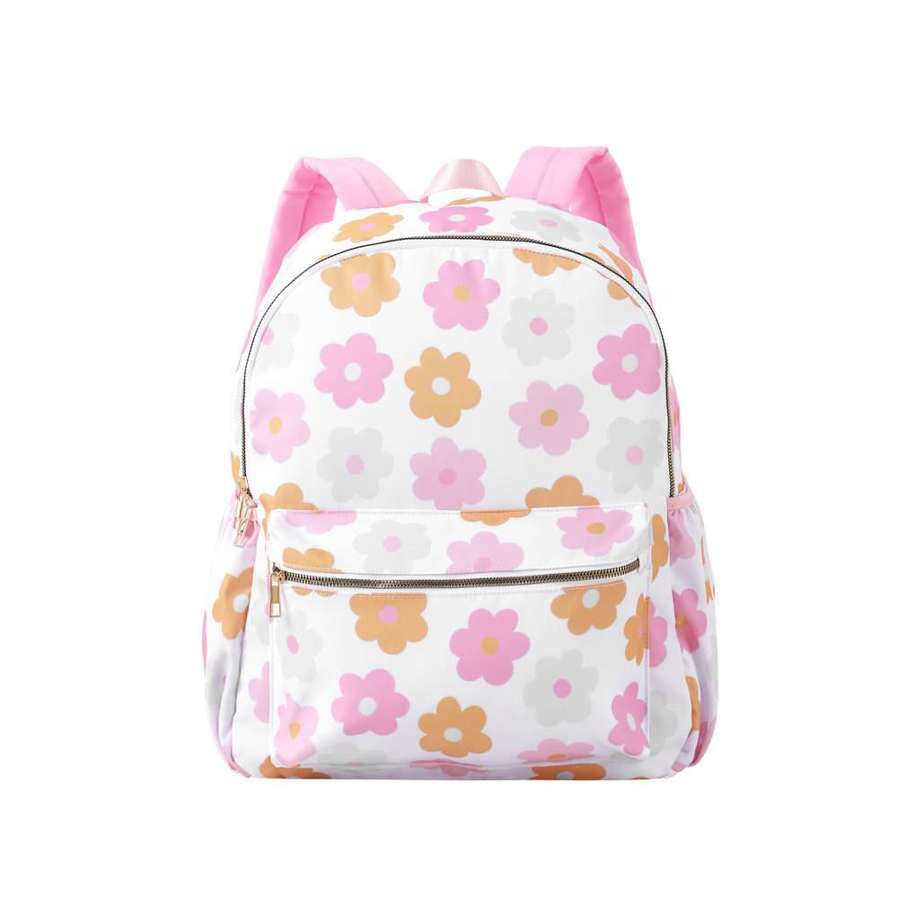 어린이용 꽃무늬 나일론 배낭, 체크 무늬 스마일 백 투 - Saddle Bag Under Seat 리뷰 및 가격